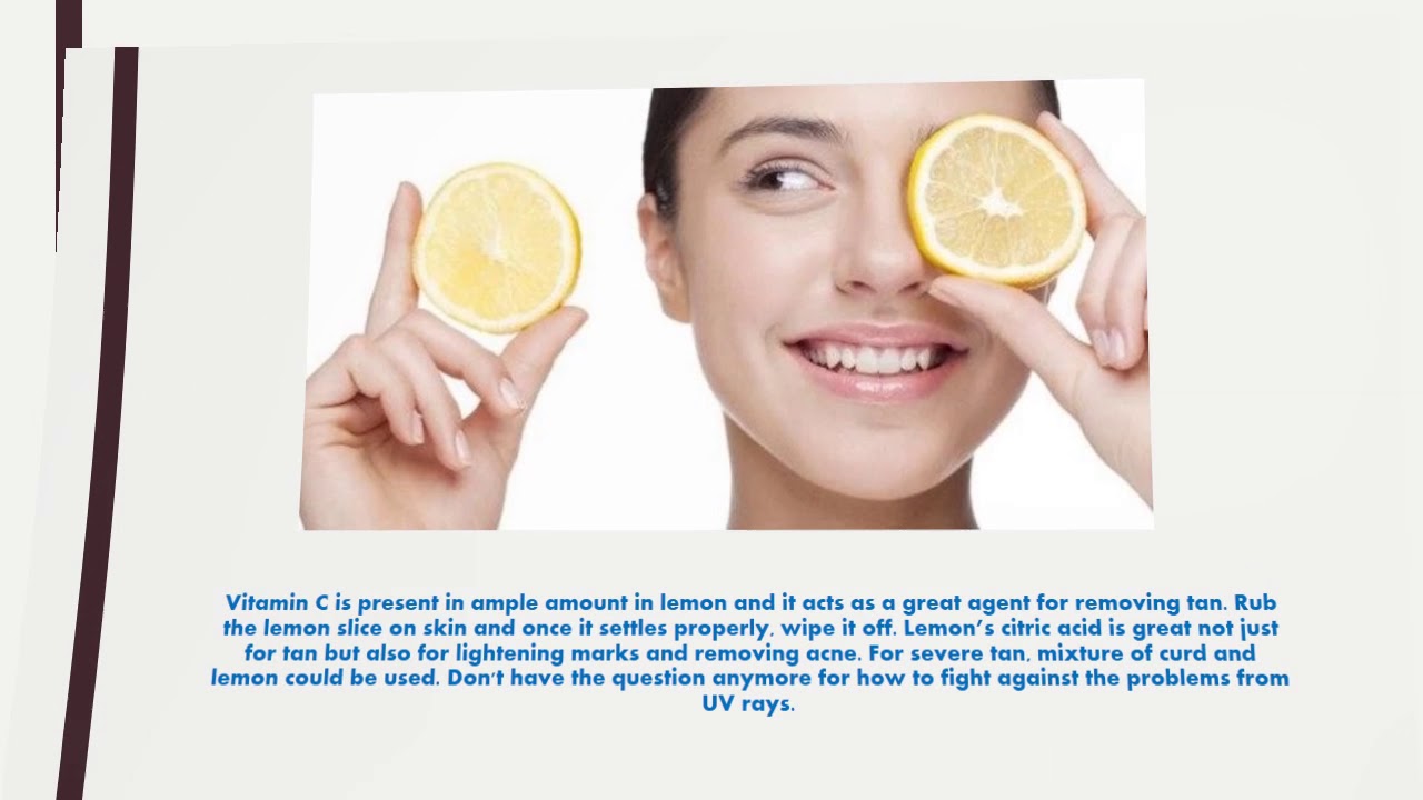 Top 5 Home Remedies for Tanned Skin YouTube