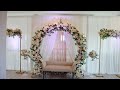 DIY- Full Floral Arch Setup DIY - PVC Pipe Stand Decor