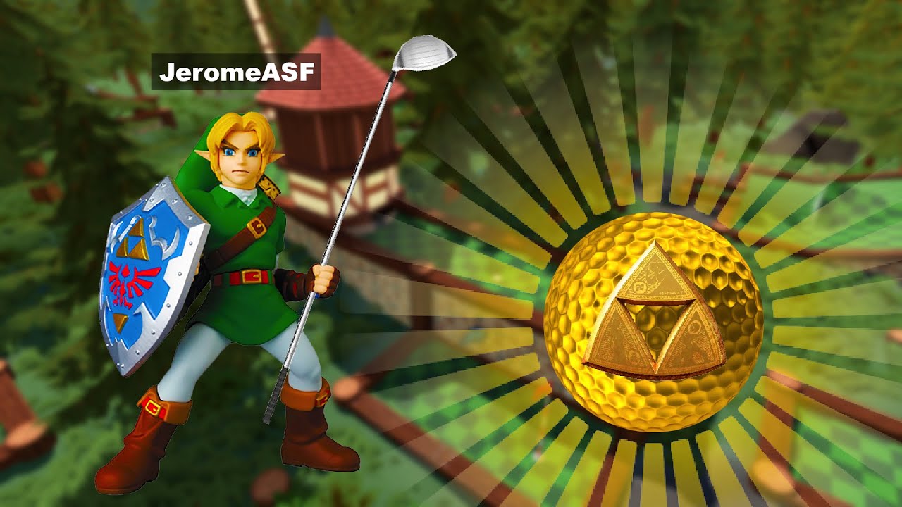 GOLFING On A NEW Custom ZELDA Map