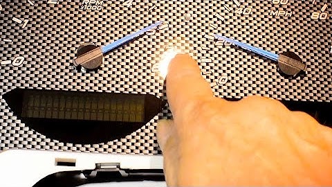 Silverado Custom RGB LED Gauge Cluster with Remote Control for Scott #3