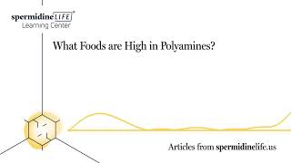Foods High in Polyamines | Anti Aging Foods