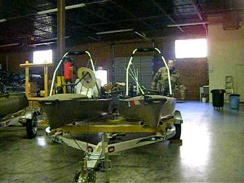 Pro Angler Tandem Trailer Set Up - YouTube