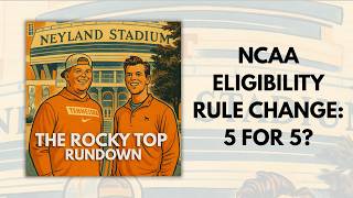 NCAA Eligibility Rule Change: 5 for 5?