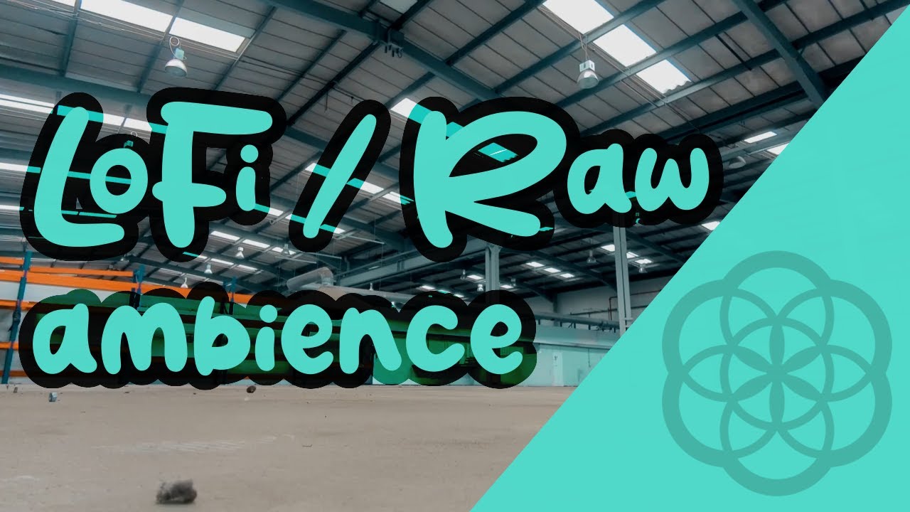 Newly abandoned suburban factory - LoFi / Raw ambience