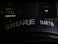 Mic-Check: Shure SM7B + RK345 + Flat Response + 4K, die Legende am SSL2+ Interface - Check 1 2 3 4K