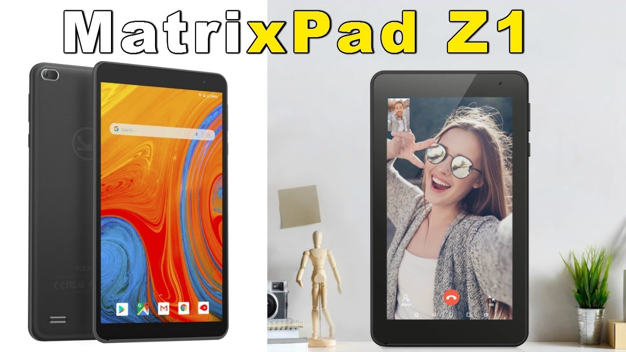 Vankyo MatrixPad Z1 Budget Tablet - YouTube