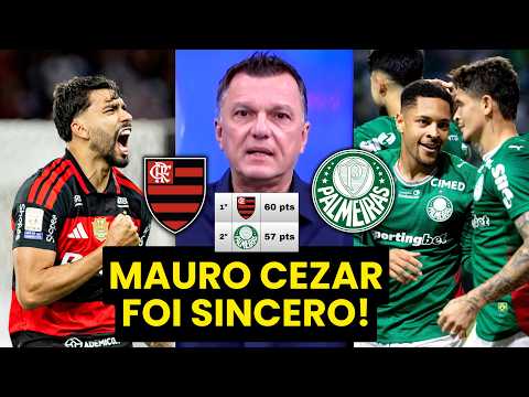 "ESSA É A MINHA DÚVIDA! EU QUERO VER se..." MAURO CEZAR É SINCERO sobre FLAMENGO e PALMEIRAS!