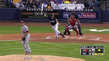 STL@MIL: Aoki doubles home Maldonado