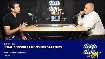 A Startup Legal Expert Mubariz in Conversation with Omar Abedin - Deep Dive with OA | DDOA S1 Ep 13