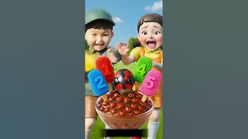 Squid Game AI Korean Ice Cream Mukbang ASMR #squidgame #squidgame2 #ai #asmr