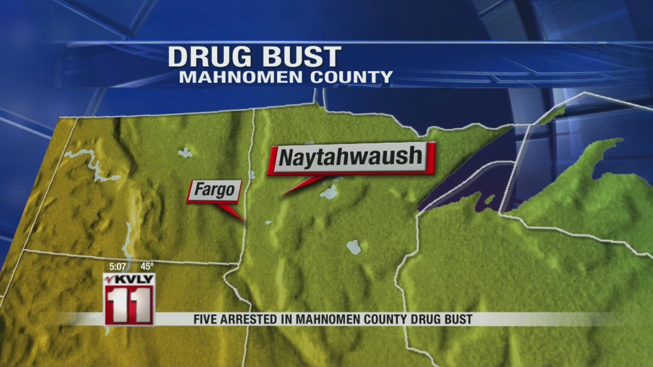 Five arrested in Mahnomen County drug bust YouTube