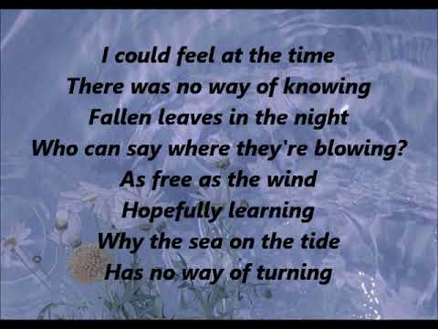 Roxy Music - More Than This (Lyrics)