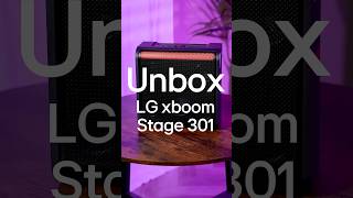 Lg Audio Official Unboxing Speaker Xboom Stage 301