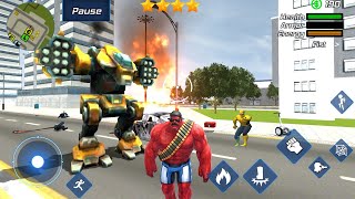 Incredible Monster Rope Hero City Battle | Super Rope Hero Crime City - iOS/Android GamePlay screenshot 3