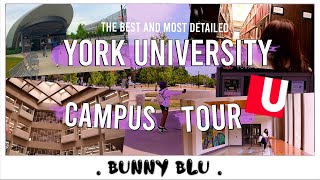 (The ultimate) YORK UNIVERSITY CAMPUS TOUR VLOG —Places to eat, study, hangout, etc!