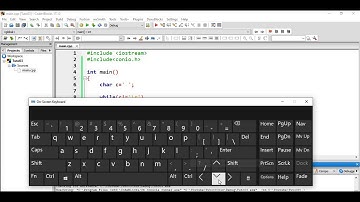 #03 c++   Character input without newline feed or carriage return
