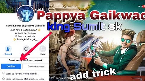 Facebook King Sumit Kalekar Sk add trick | fecebook Kings of 2020| Pappya Gaikwad |Yogita Gupta