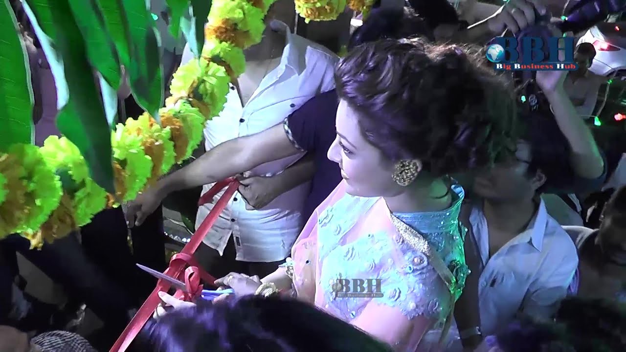 Mugdha Store Inaguration by Kajal agarwal Mugdha Art Studio Banjara