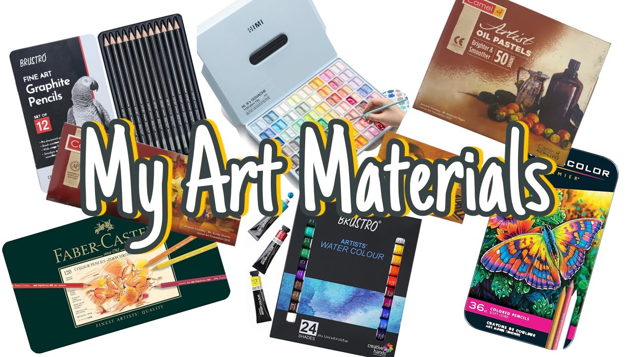 My art supplies ❤️ 