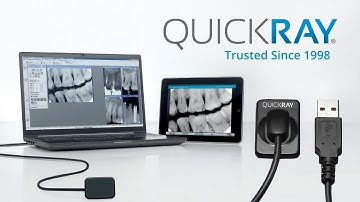 QuickRay dental sensor with Dexis 10 ClearVu