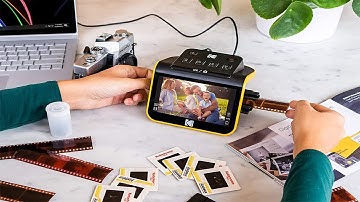 KODAK Slide N SCAN Film and Slide Scanner with Large 5” LCD Screen, Convert Digital Photos