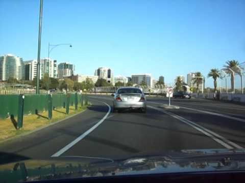Craig Driving at Albert Park - Melbourne