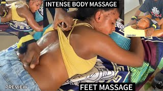 GRACE SPA ASMR Full Body Deep Massage ASMR: Back Cracking, Lymphatic Stomach, Scalp Scratching, 