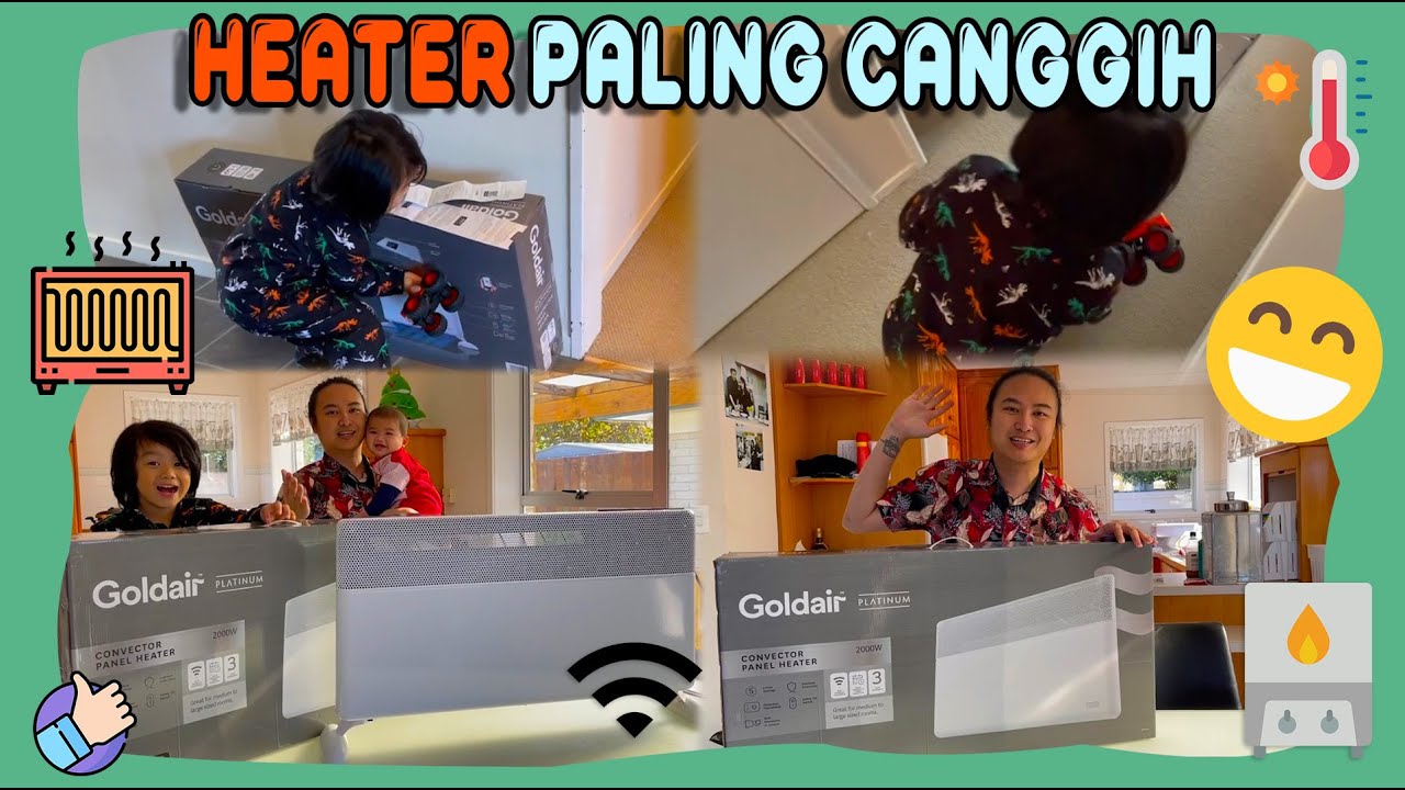 Heater Goldair Platinum GPPH780 Review: Save electricity with Wi-Fi +  INVERTER technology | Saputra