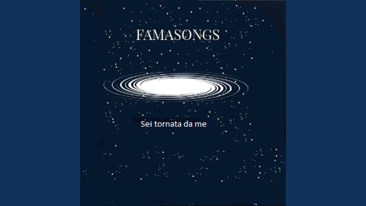 Watch Sei tornata da me. on YouTube Watch Sei tornata da me. on YouTube