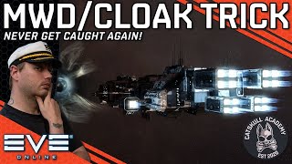 This One Simple Trick Could Save Your Ship!! MWD/Cloak Trick || EVE Online