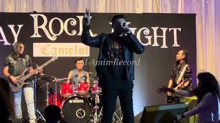 AISYAH=ISKANDAR(PROJECTOR BAND)LIVE KONSERT SUNDAY ROCK NIGHT.#subscribe #alaminrecord