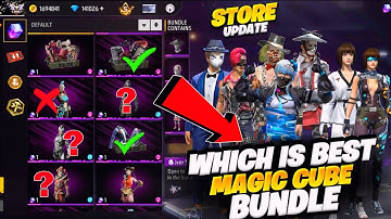 Which Magic Cube Bundle is Best?🤔 | magic cube store update | free fire new event | ff new event