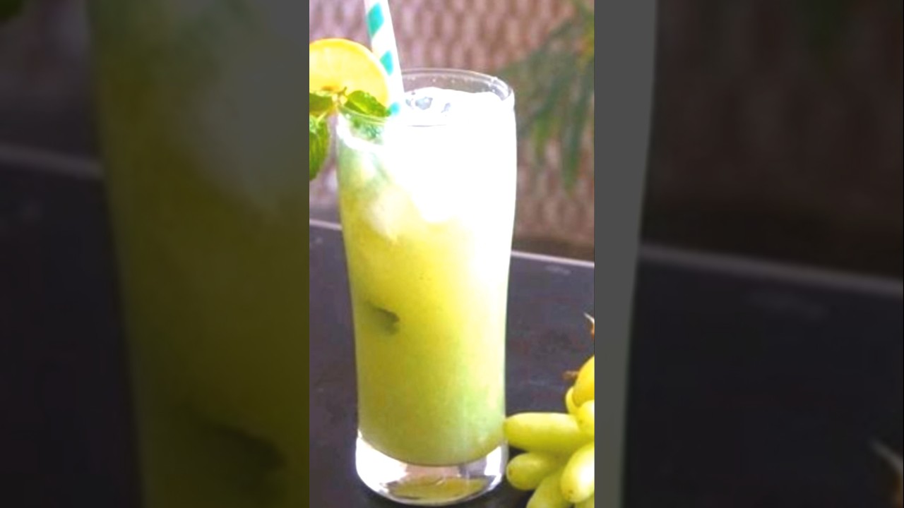 Grapes Mojito/How To Make Grapes Juice At Home 