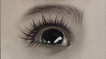 Eye Shading – Part 2: Complete Semi-Charcoal Shading Process with Pencil Numbers