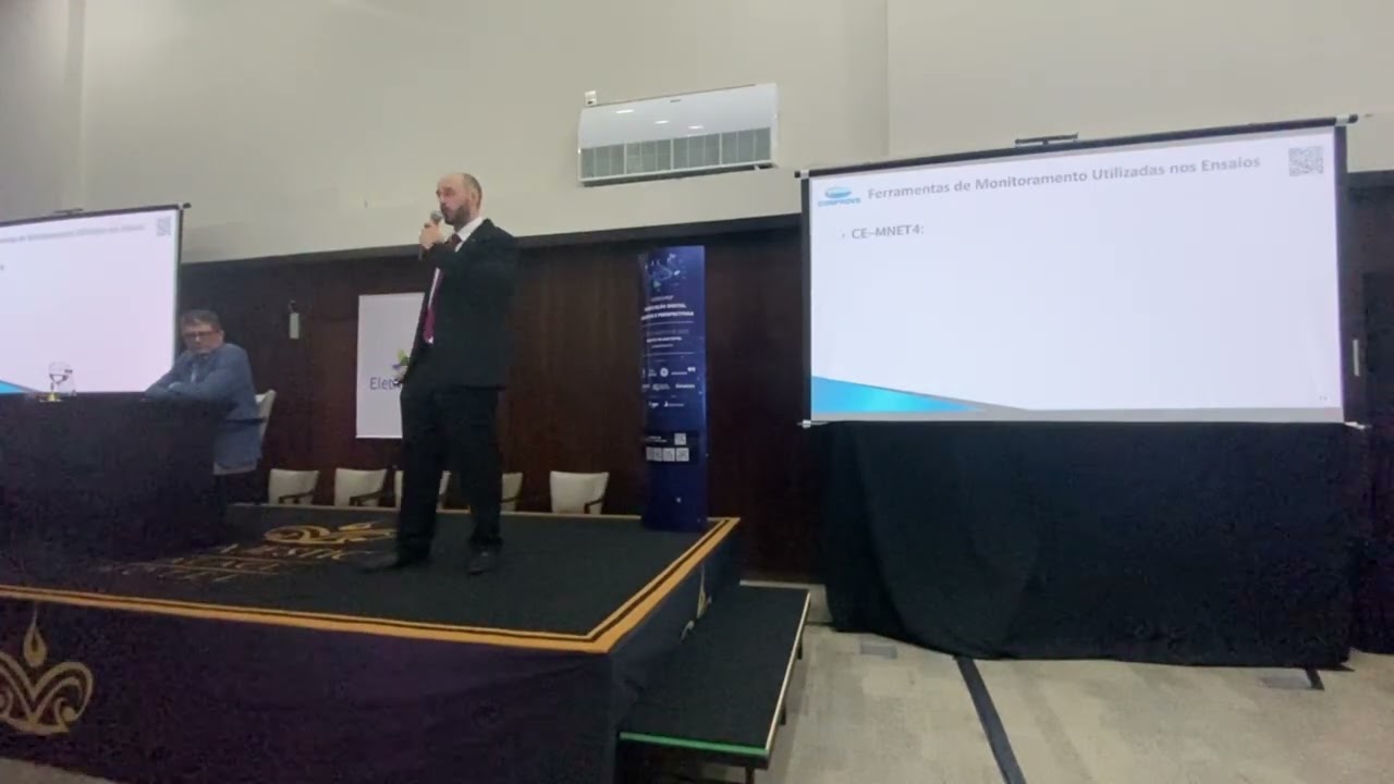 Ensaios de Sistema de Monitoramento de Redes de Subestações Digitais