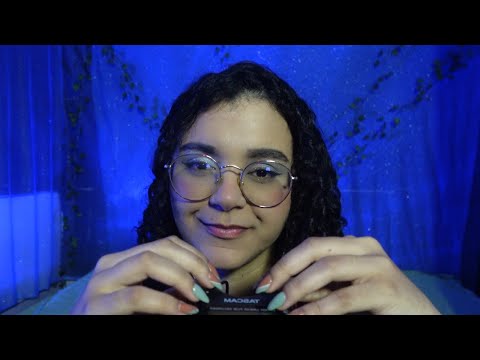 ASMR SUPER INTENSO no Tascam l Tapping e scratching NA CÁPSULA DO TASCAM