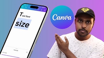 How to change font size in canva docs mobile | font size canva docs mobile