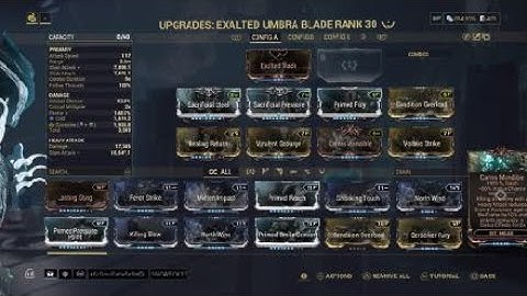 Warframe: Nonverbal Explanation of Condition Overload and  Priming