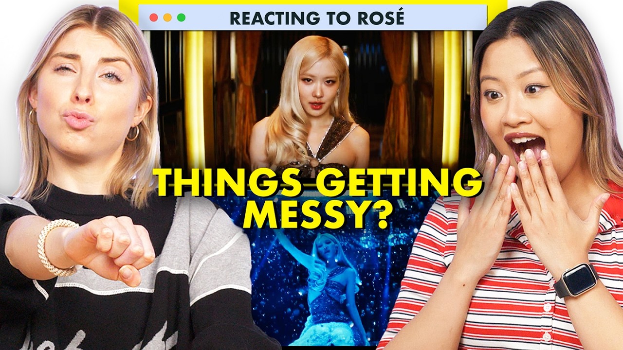 ROSÉ 'MESSY' MV REACTION: WE LOVE ROSÉ x F1!
