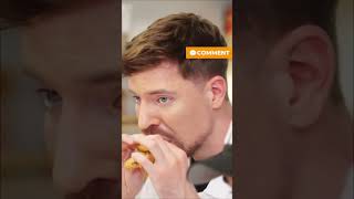Lab grown vs Real Chicken #mrbeast #mrbeastshorts #mrbeastgaming #mr