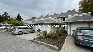 ❗️OPEN HOUSE🏡 Gated Townhome in the Heart of Guildford – Just Move In! 🌿15-9926 151 ST, SURREY