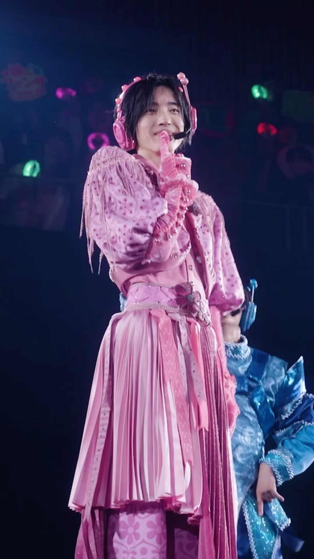 dasu−micchi 僕カワ 道枝駿佑くん なにわ男子 コンサート衣装 道枝駿佑】僕カワLIVEフォーカス🔎 デッカいけどカワイイ？🩷👦🏻 せー