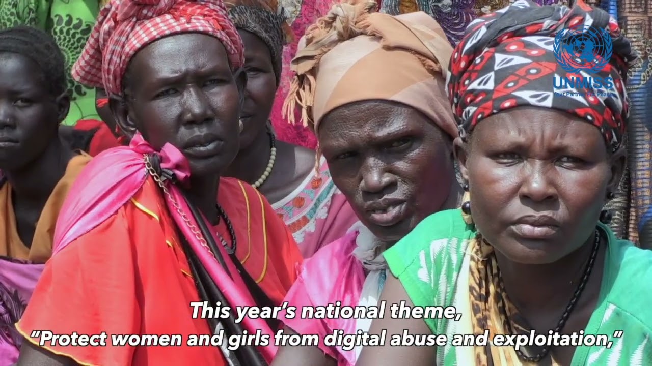 UNMISS message on launch of 16 Days of Activism highlights increasing gender-based violence online
