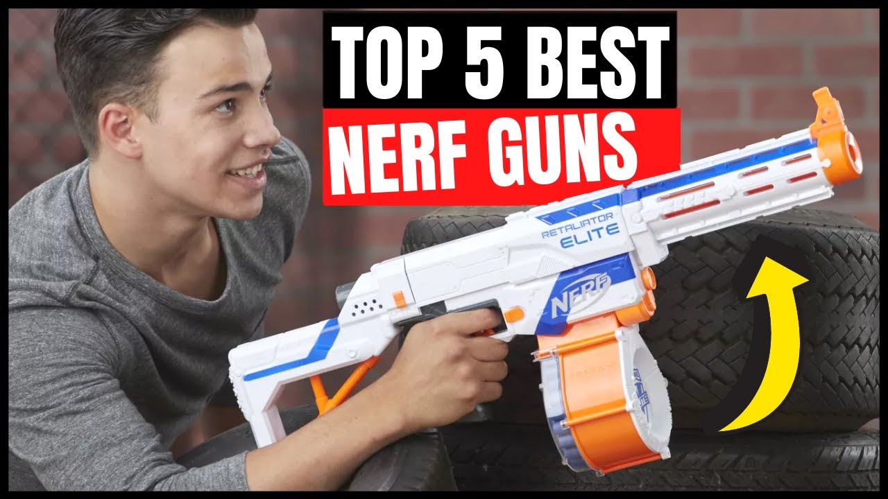 TOP 5 MELHORES NERFS DO MUNDO 