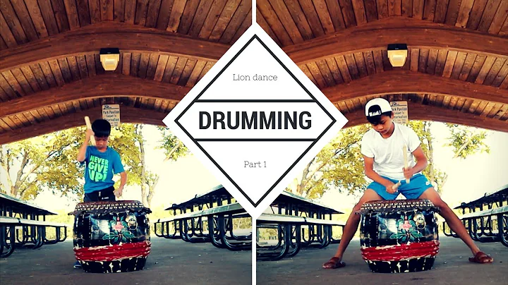 LION DANCE DRUMMING PRACTICE ON THE ROAD - PART 1