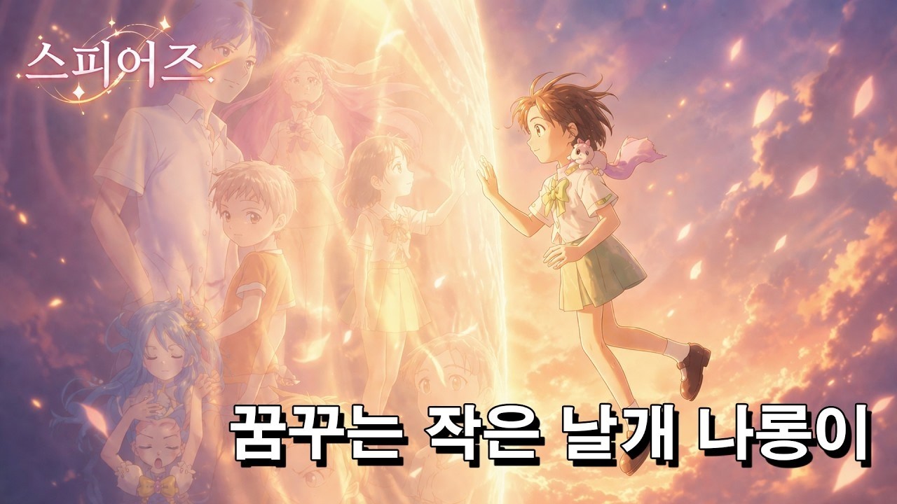 [한국애니OST]스피어즈 ED - 꿈꾸는 작은 날개 나롱이 [AI 2절 부분개사 COVER]