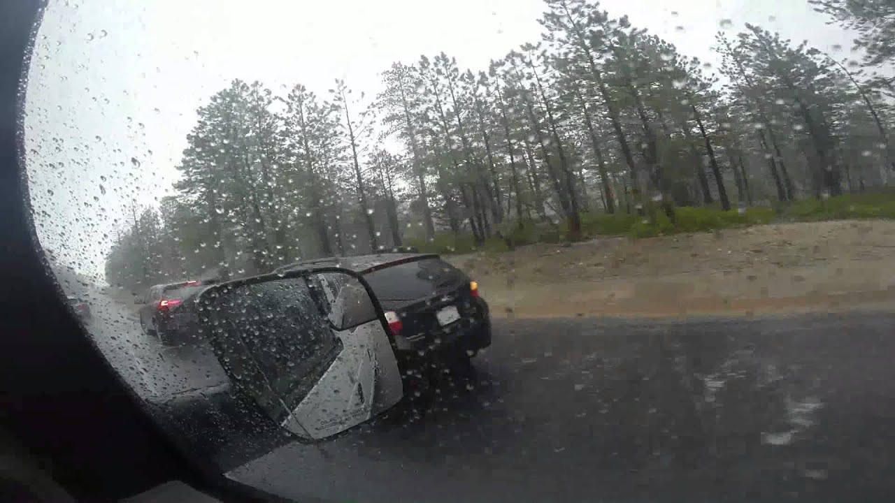 Hailstorm Bryce canyon