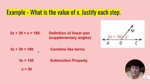 2 5 Reasoning in Alg & Geom Video Lesson