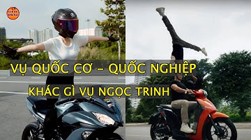 Vụ “chồng đầu đi xe máy” của Quốc Cơ - Quốc Nghiệp khác gì vụ vi phạm của Ngọc Trinh ? | CCPL