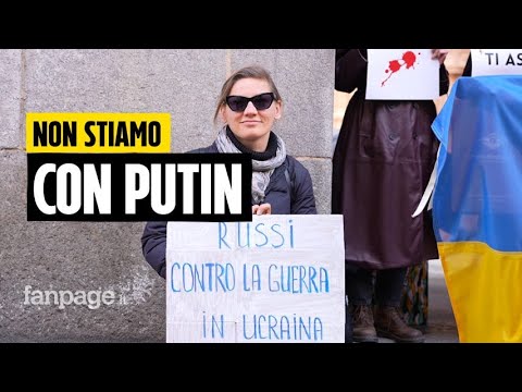 I russi manifestano a Milano contro la guerra in Ucraina: "Nel nostro Paese non si può protestare" Episode cover